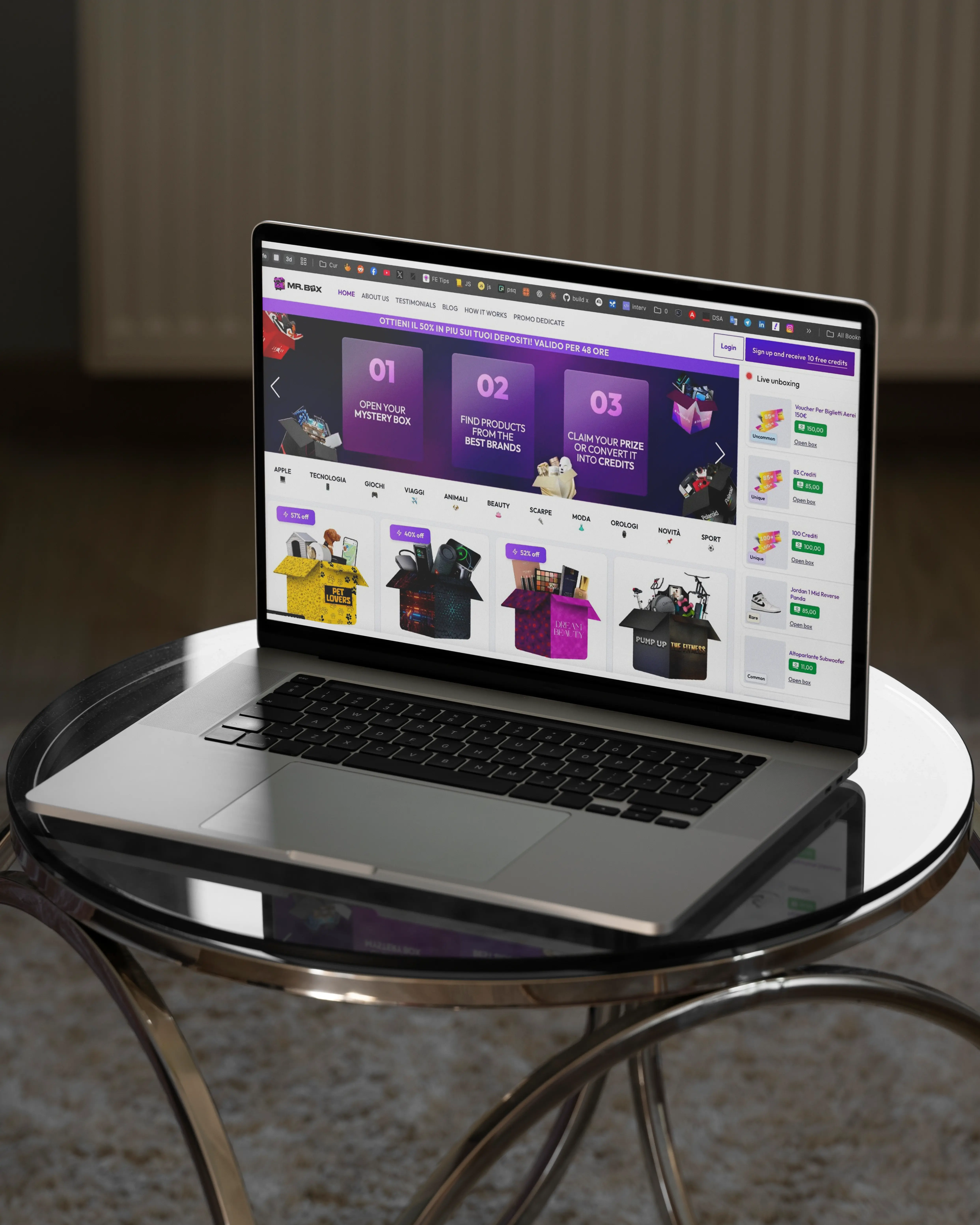 PIATTAFORMA COMMERCE GAMIFICATA & ALGORITMICA